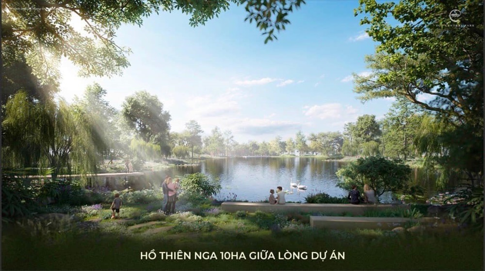 Hồ thiên nga Ecopark Vinh