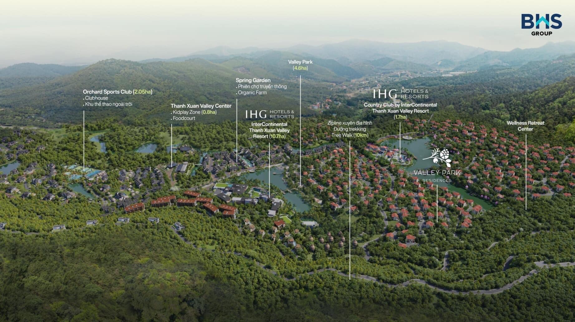 Thung Lũng Thanh Xuân Resort; InterContinental Thanh Xuan Valley Resort