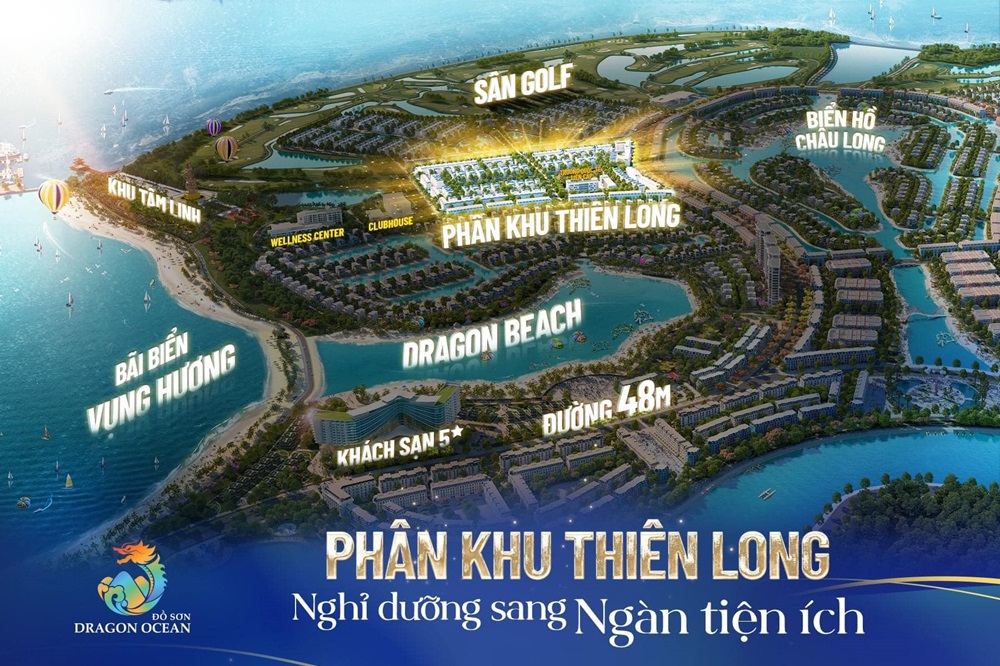 Phân khu Thiên Long KĐT Dragon Ocean