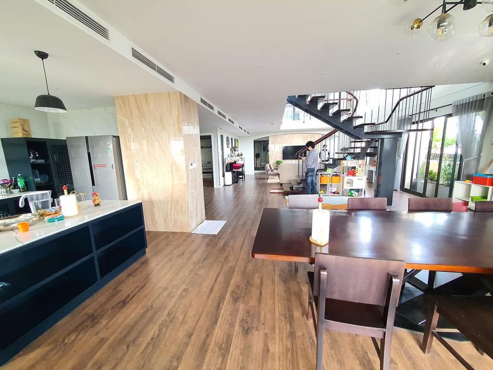 Phòng khách PentHouse tại 36 Hoàng Cầu dự án của Tân Hoàng Minh