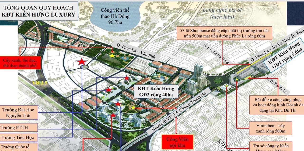 Shophouse Kiến Hưng Luxury