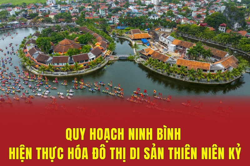 Quy hoạch Ninh Bình hiện thực hóa Đô thị di sản thiên niên kỷ