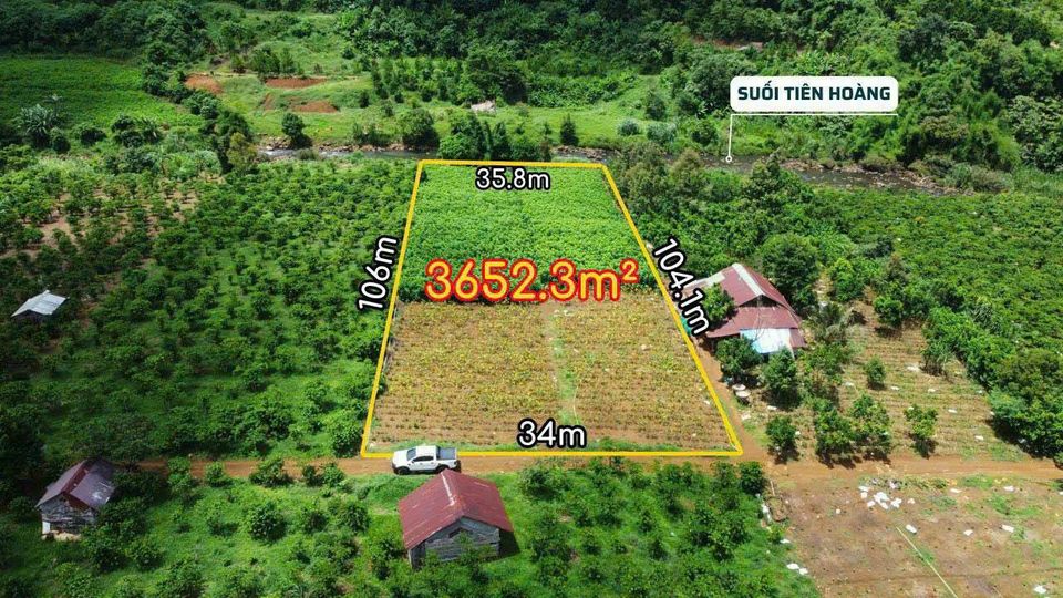 Đất nền SUỐI Tiên Hoàng Lộc Tân, thành phố Bảo Lộc