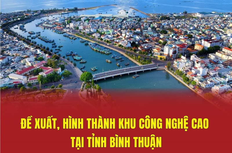 hình thành khu công nghệ cao tại tỉnh Bình Thuận