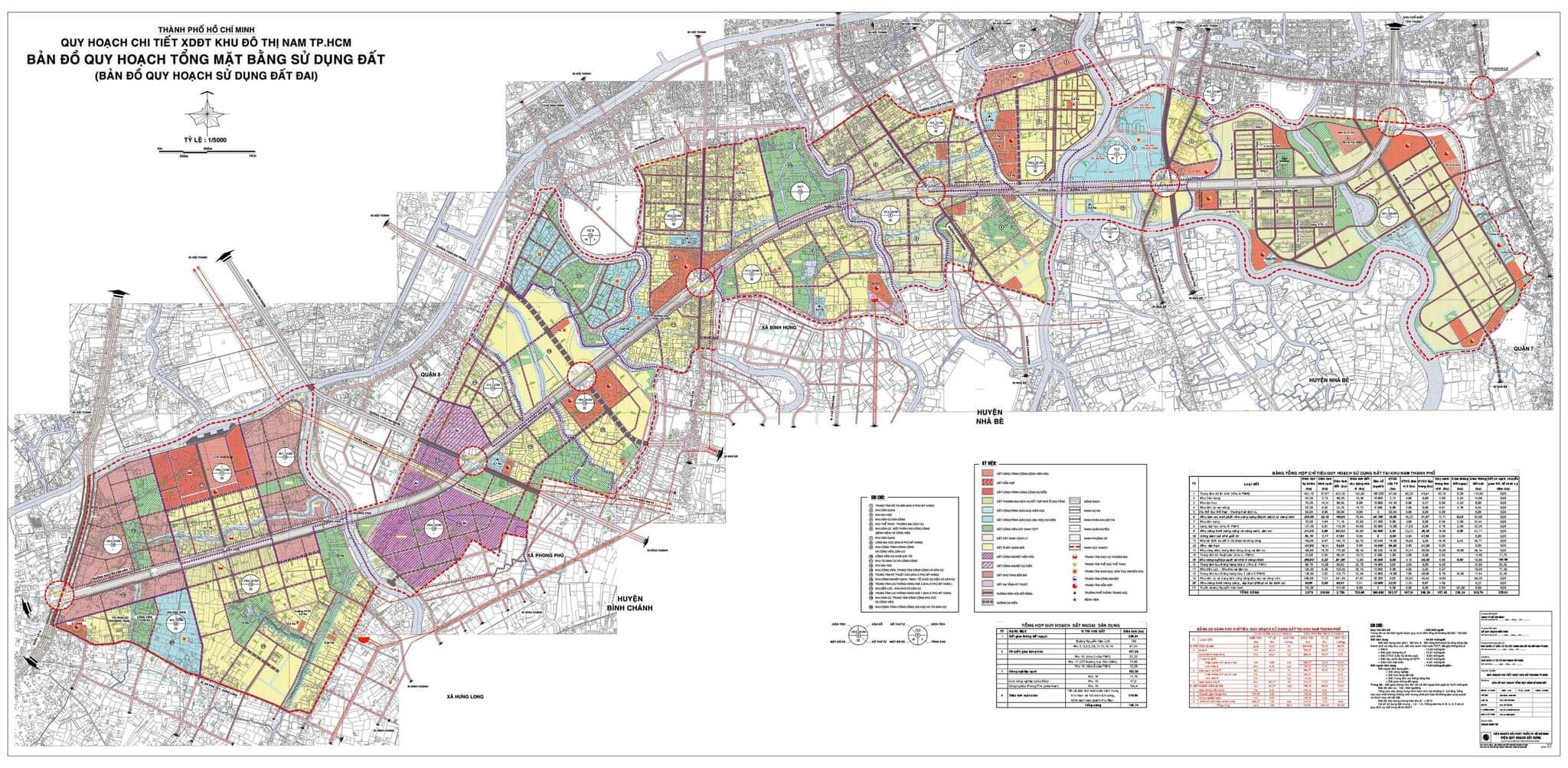 khu đô thị Nam TP. HCM có quy mô 2.975 ha