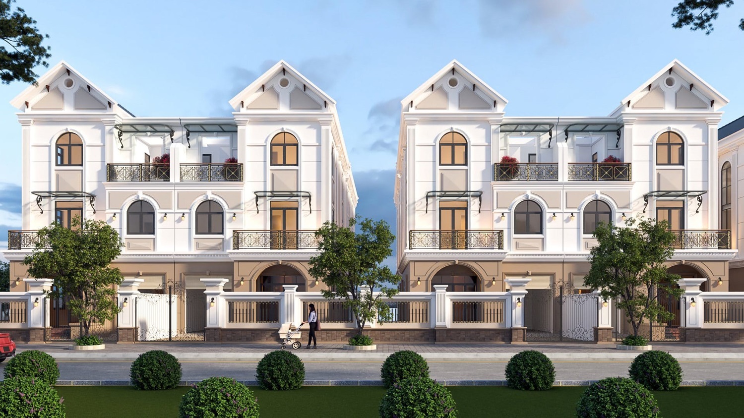 Biệt thự song lập Dự án Osaka Garden, Lam Hạ, Thành phố Phủ Lý, Hà Nam