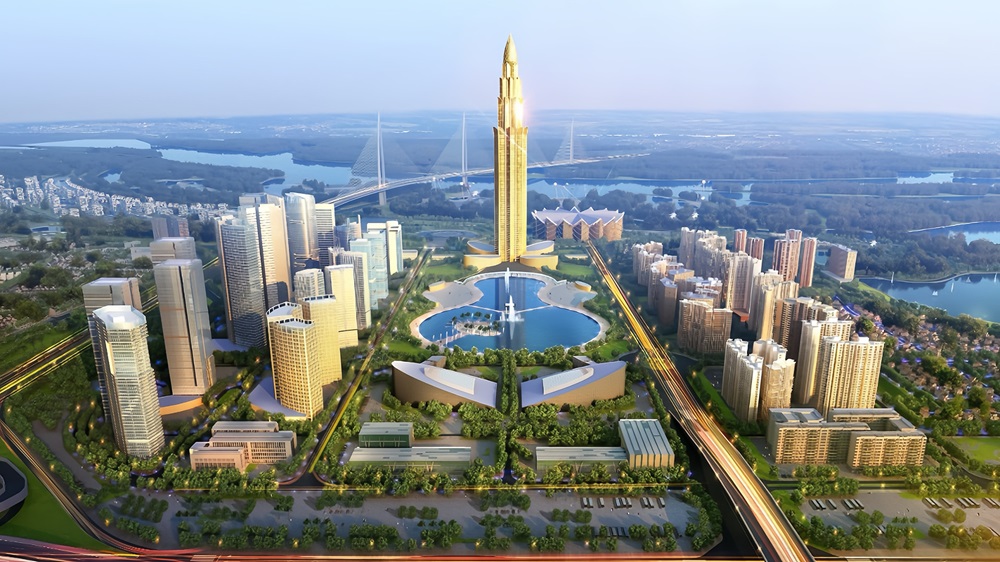 Cận cảnh khu vực xây tháp tài chính 108 tầng ở Hà Nội