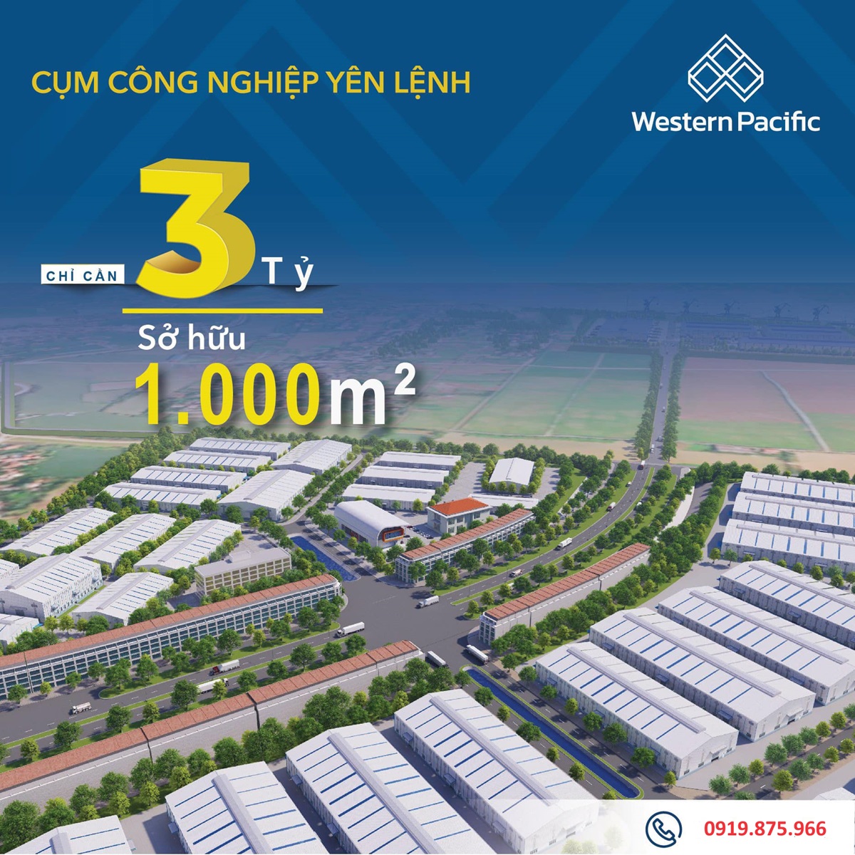 Giá Cụm công nghiệp Yên Lệnh, Duy Tiên, Hà Nam