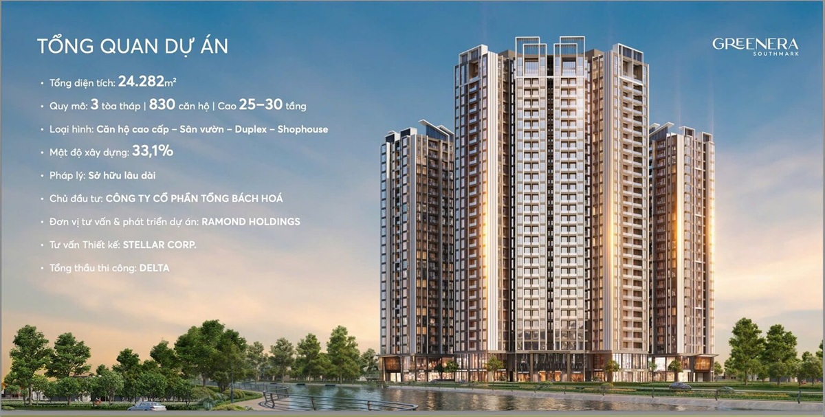 chung cư Greenera Southmark 486 đường Ngọc Hồi, thị trấn Văn Điển, huyện Thanh Trì, TP Hà Nội do Ramond Holdings