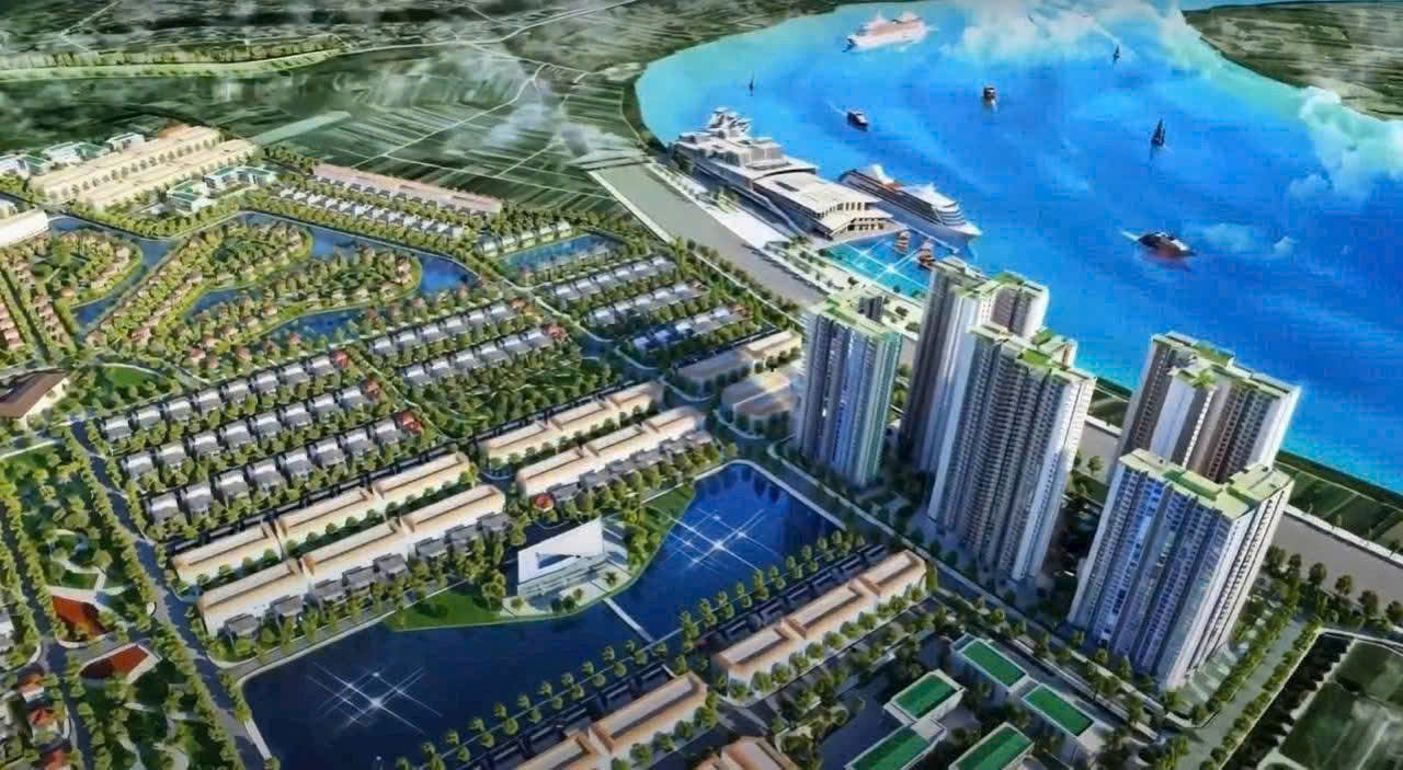 Bến du thuyền Khu đô thị sinh thái Xuân Cầu – Alluvia City (Hưng Yên) view sông Hồng