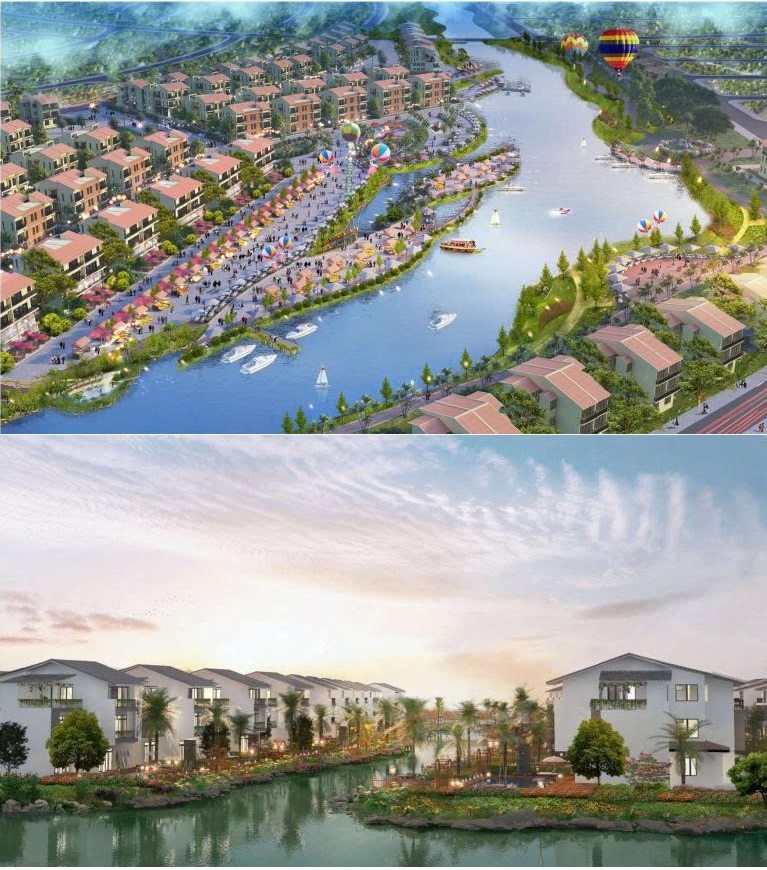 Biệt thự đảo Alluvia City Văn Giang Hưng Yên của Chủ đầu tư Xuân Cầu