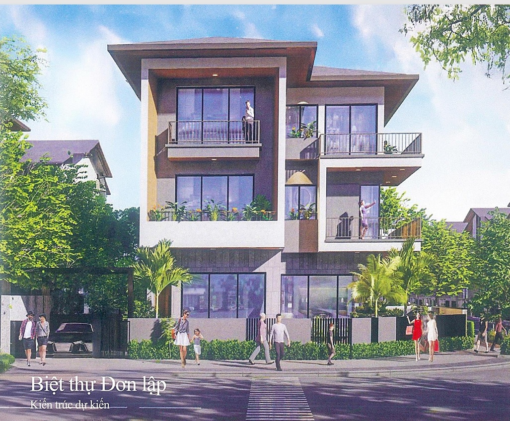 Biệt thự đơn lập Alluvia City Văn Giang Hưng Yên của Xuân Cầu