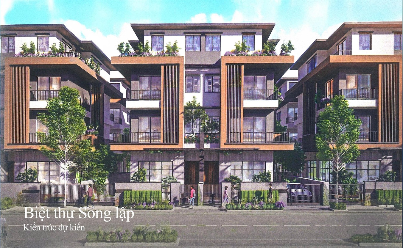 Biệt thự song lập Alluvia City Văn Giang Hưng Yên của CĐT Xuân Cầu