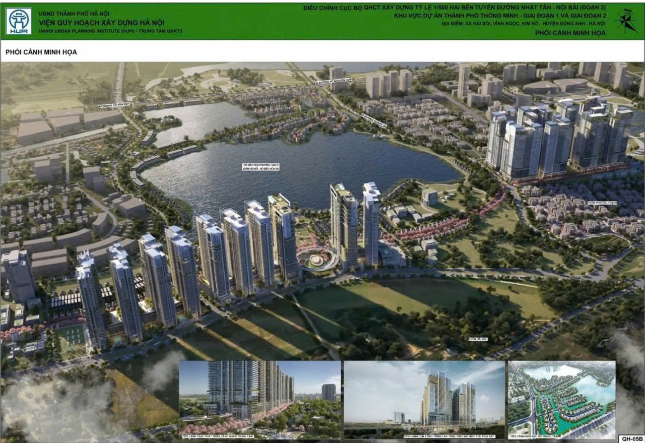 Phối cảnh dự án thành phố thông minh của BRG