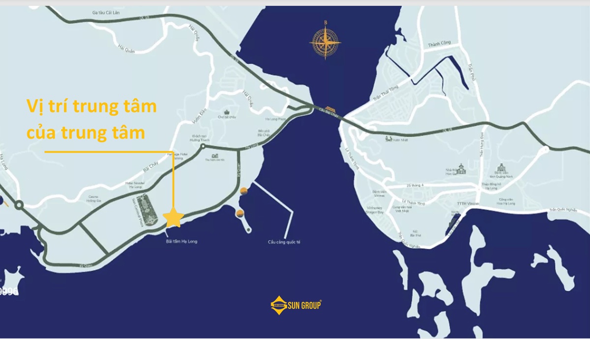 Vị trí Sun Elite City Hạ Long Quảng Ninh