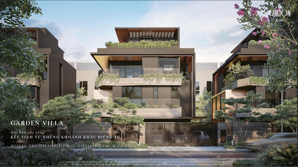 Biệt thự đơn lập Garden Villa The Fullton Edition của CapitaLand Development CLD