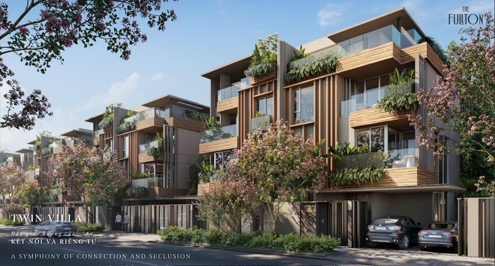 Biệt thự song lập Twin Villa The Fullton Edition của CapitaLand Development CLD mở bán giá rẻ