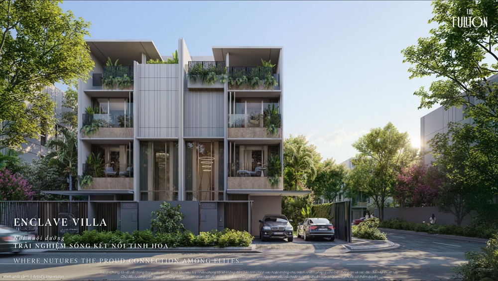 Biệt thự song lập Twin Villa The Fullton Edition của CapitaLand Development CLD