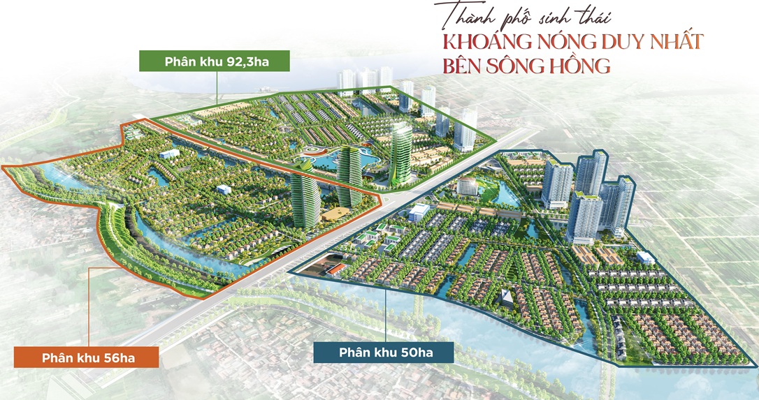 Quy hoạch dự án Alluvia City Văn Giang Hưng Yên của Chủ đầu tư Xuân Cầu Holdings