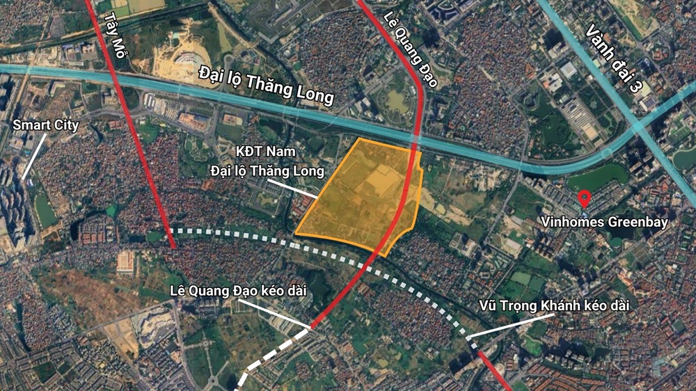 Giới thiệu Khu đô thị Nam Đại lộ Thăng Long