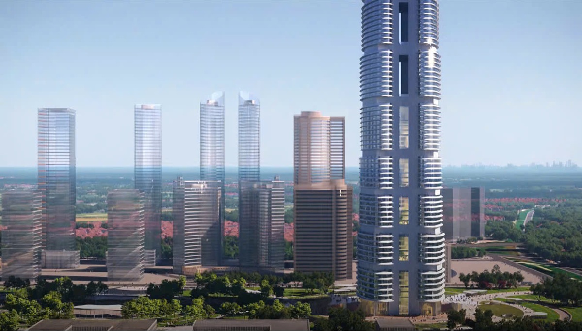 Tháp tài chính Thành phố thông minh - North Hanoi Smart City BRG