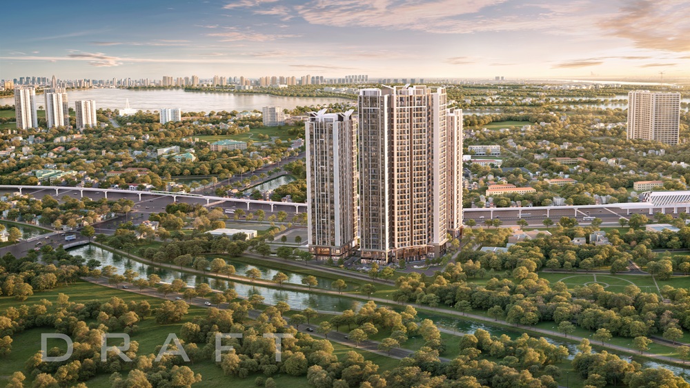 Tổng thể dự án chung cư Greenera Southmark tại 486 Ngọc Hồi, cửa ngõ phía Nam Hà Nội, Chủ đầu tư Tân Hoàng Minh