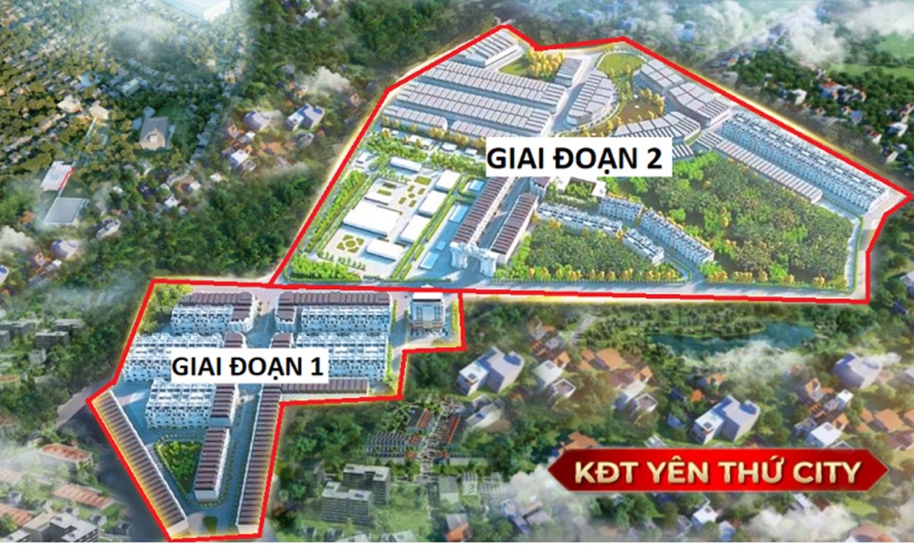 2 giai đoạn của Yên Thứ City