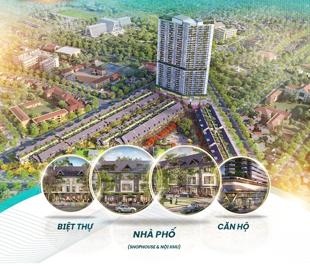 Ecopalace Đắk Lắk mở bán biệt thự nhà phố căn hộ