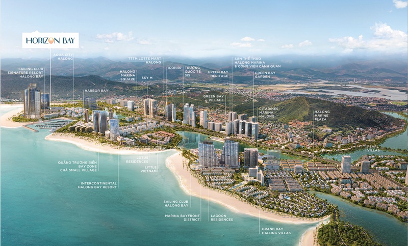 Horizon bay bán đảo 1, Khu đô thị Halong Marina, phường Bãi Cháy, TP. Hạ Long, Quảng Ninh