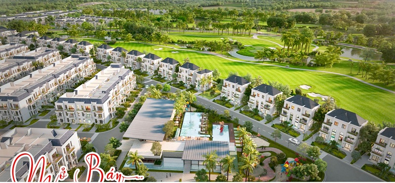 Mở bán Biệt thự Him Lam Diamond Palace Sân Golf Long Biên tổ hợp biệt thự Golf gồm 112 lô biệt thự trên đường Cổ Linh, liền kề với sân Golf Long Biên
