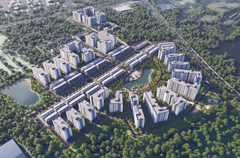 Nhà ở xã hội khu công nghiệp Yên Mỹ II Hưng Yên