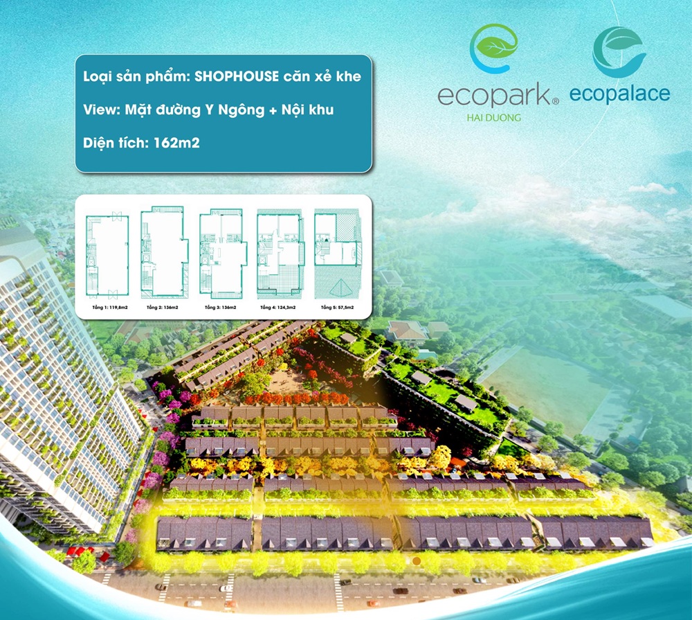 Shophouse Ecopalace Đắk Lắk