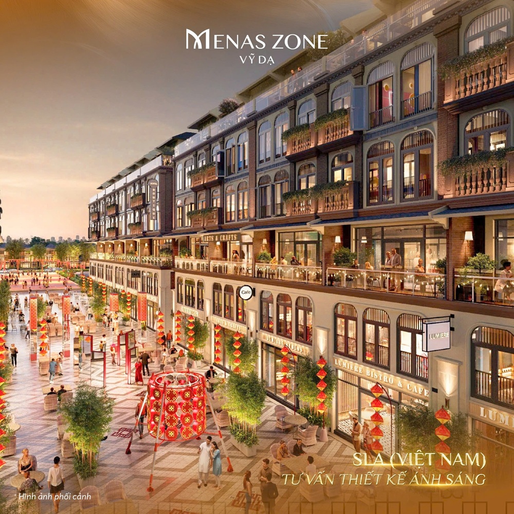 Shophouse Menas Zone Vỹ Dạ Huế