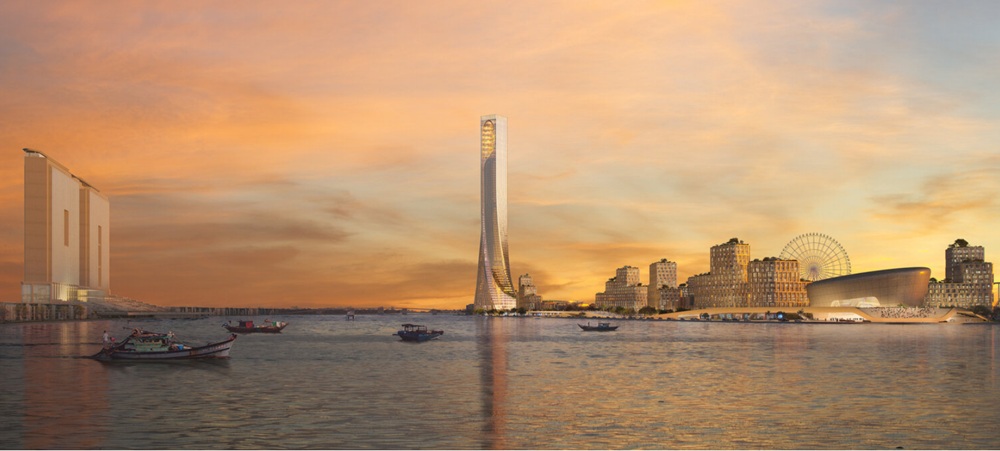 Tòa tháp 69 tầng tại dự án Da Nang Downtown có chiều cao 408 m — khi hoàn thành sẽ là tòa tháp cao thứ 2 Việt Nam.