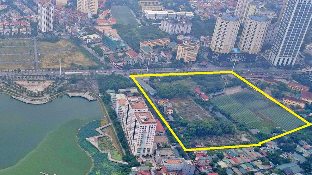 Vị trí Trung tâm thương mại, văn phòng và nhà ở MIC Tower