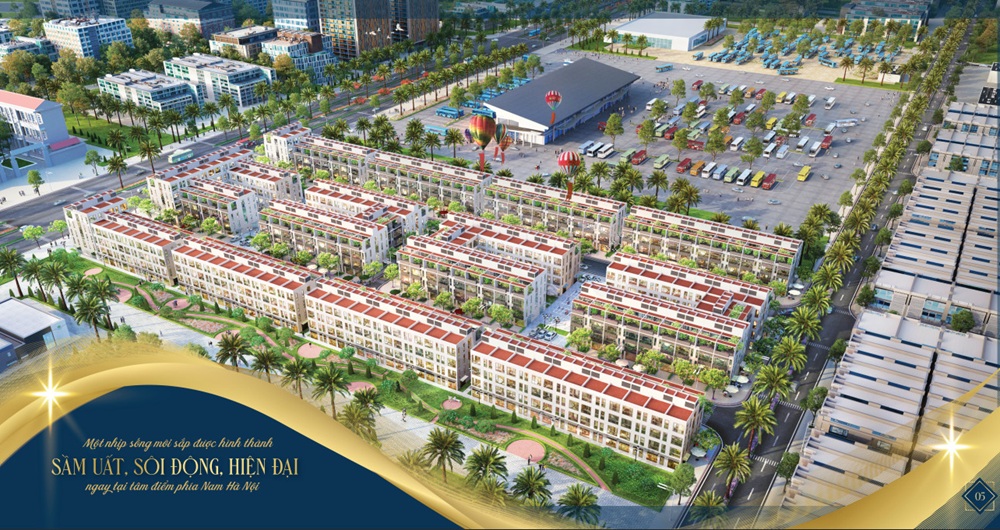 khu đô thị Palmy Biztown Thanh Trì Hà Nội