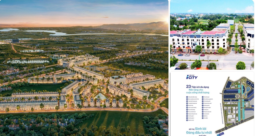 khu đô thị Yên Thứ City (hay Phoylicia City), tọa lạc tại đường ĐT 261, phường Phổ Yên, tỉnh Thái Nguyên