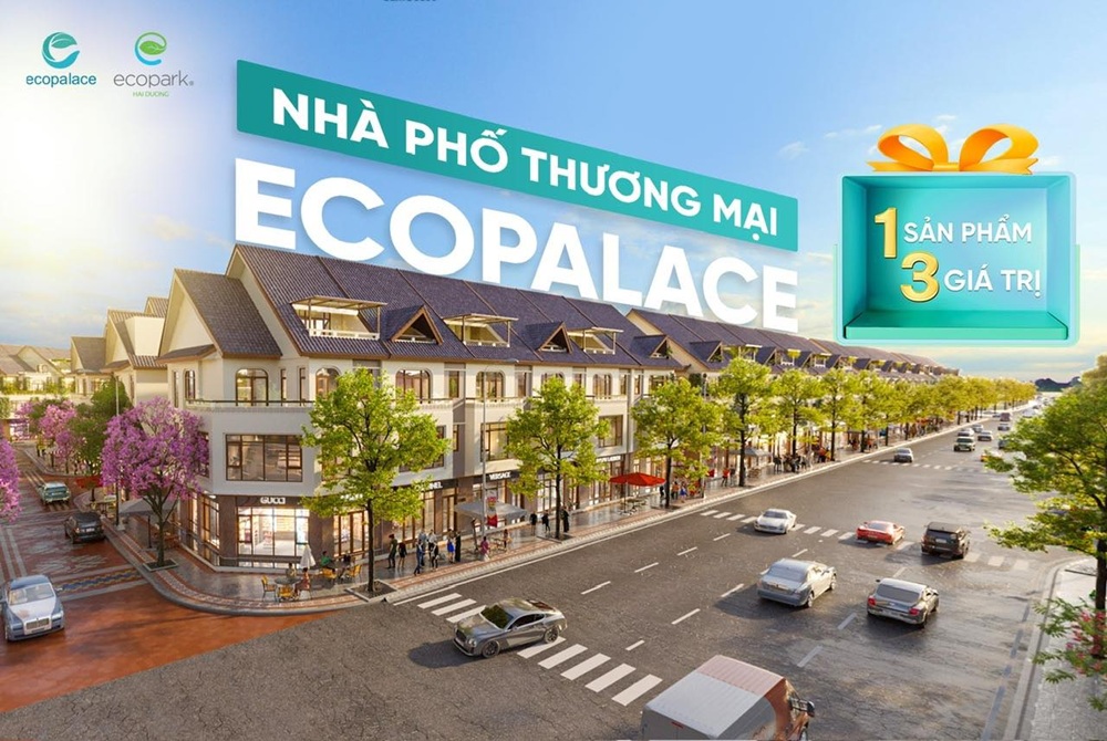 nhà phố thương mại Ecopalace Đắk Lắk