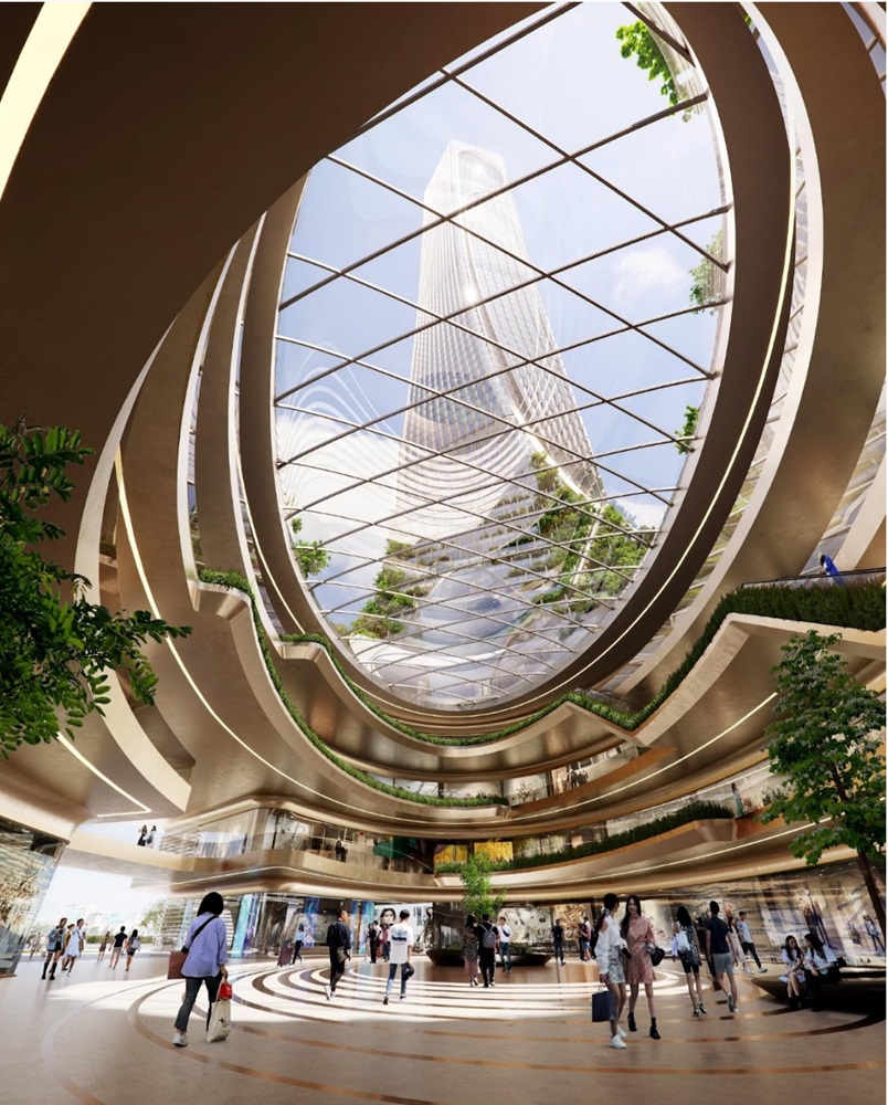 tòa tháp trong dự án Da Nang Downtown