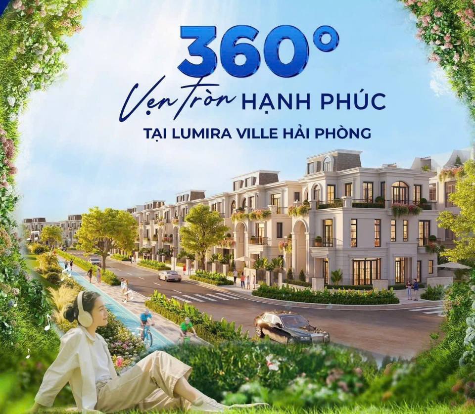 Biệt thự LUMIRA VILLE của Hưng Thịnh Land tại Hải Phòng