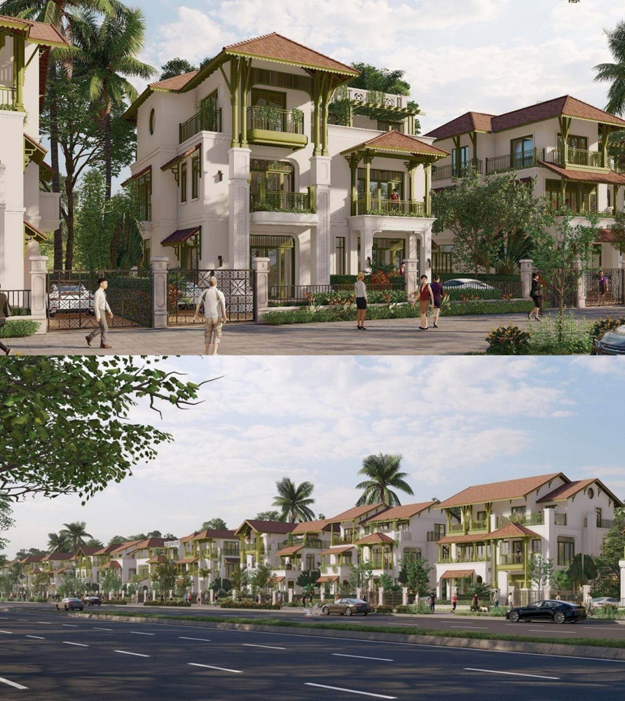 Biệt thự đơn lập song lập Sun Bắc Ninh