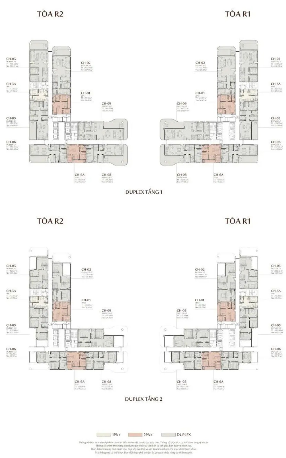 Căn hộ Duplex Rivea Residences Vĩnh Hưng
