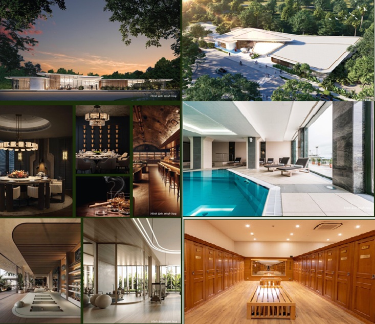 Clubhouse Biệt thự Long Biên Golf Villas mở bán của CĐT Him Lam