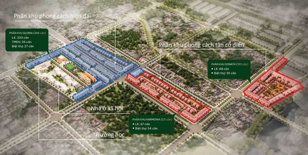 Giới thiệu Phân khu Doji Emerald Symphony của Doji Land tại Thủy Nguyên Hải Phòng