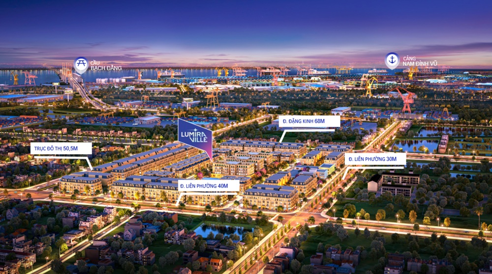 Khu đô thị LUMIRA VILLE của Hưng Thịnh Land tại Hải Phòng