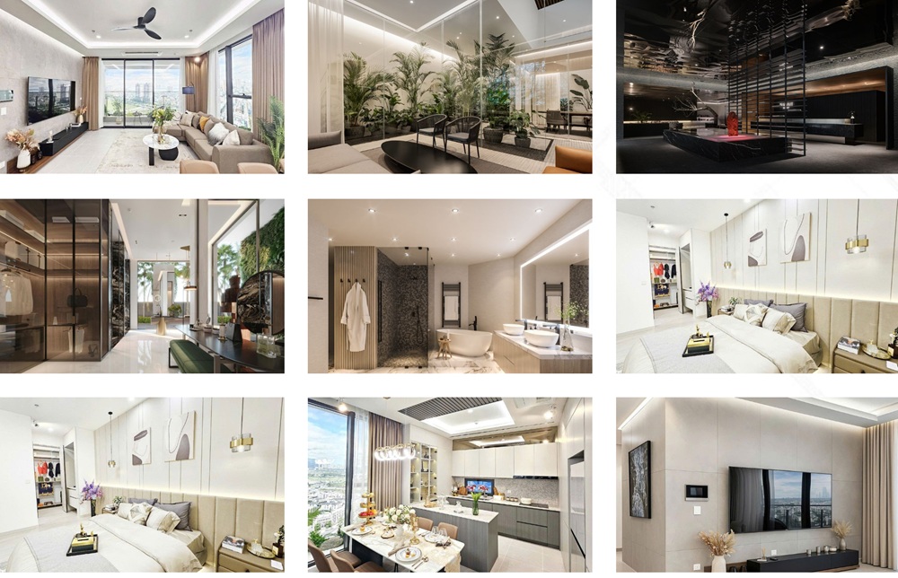 Nội thất Căn hộ chung cư The Prime Starlake Tây Hồ Tây