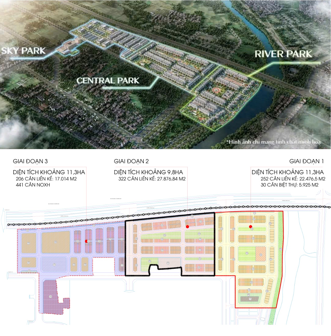 Phân khu Hoàng Huy Green River