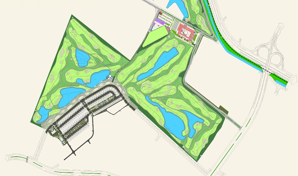 Phối Cảnh Biệt thự Long Biên Golf Villas mở bán chính thức giá bán trực tiếp của Chủ đầu tư Him Lam được NewX Estate độc quyền quản lý bán hàng