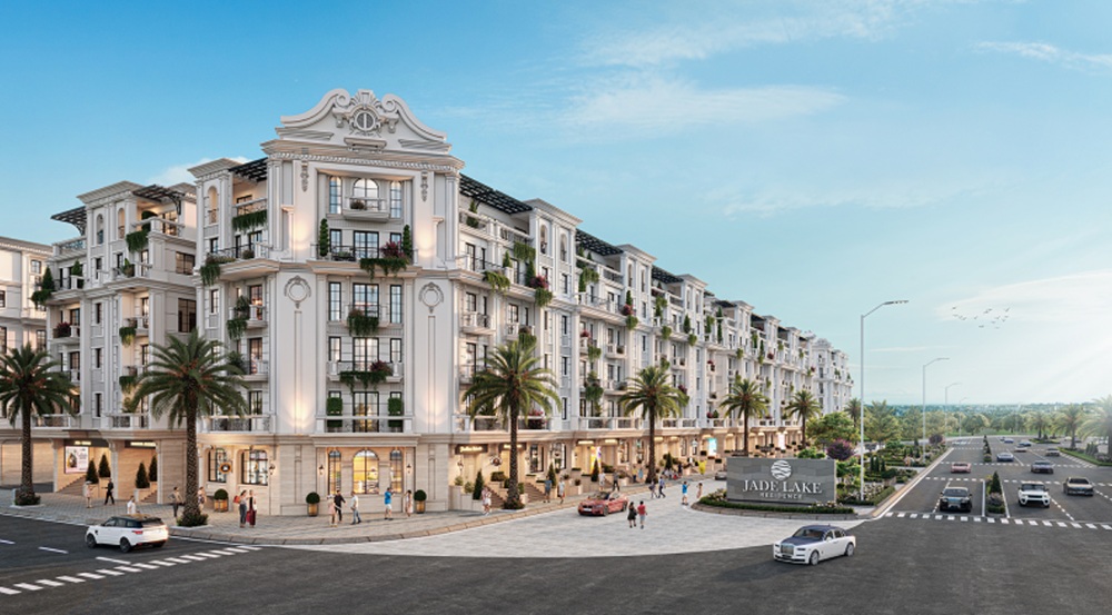 Phối cảnh liền kề Jade Lake Residence