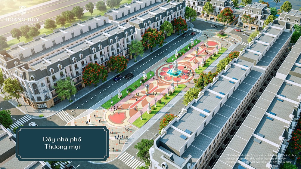 Shophouse nhà phố thương mại Hoàng Huy Green River